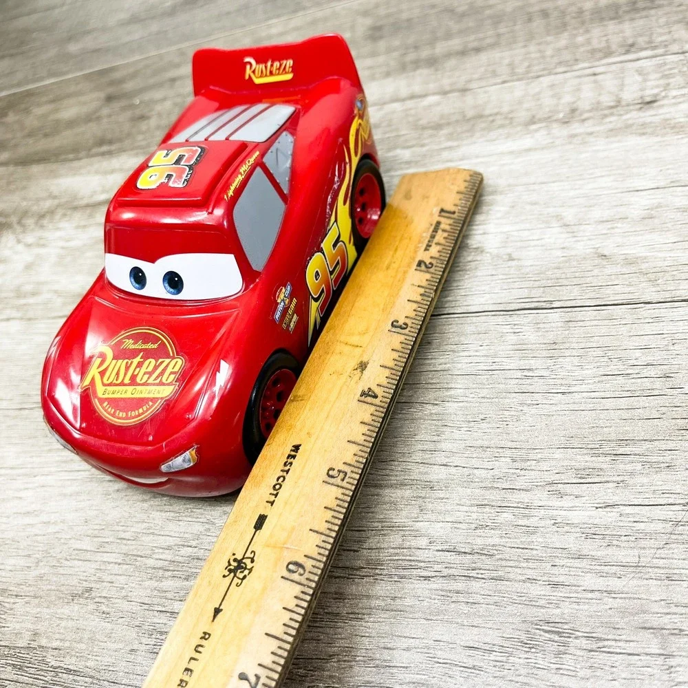 Disney Pixar Cars Mattel Lightning McQueen Red Rust-eze 95 works
